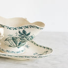 Vintage Transferware Gravy Boat - elsie green - The French Kitchen
