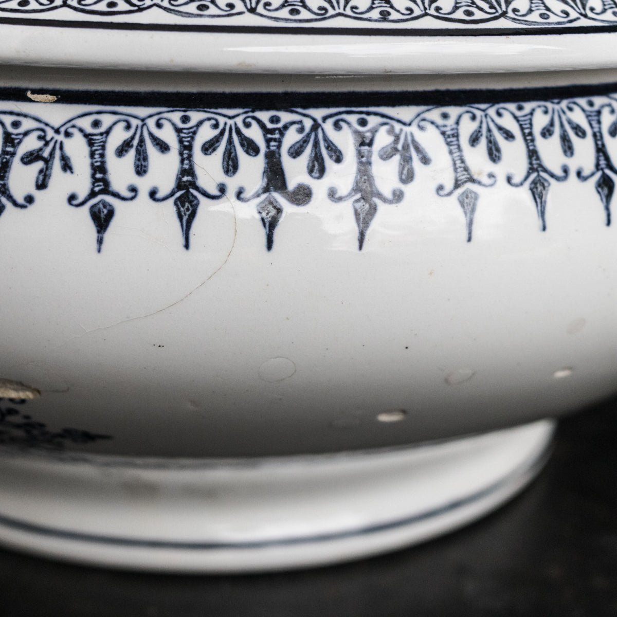 Vintage Transferware Tureen - elsie green - the french kitchen