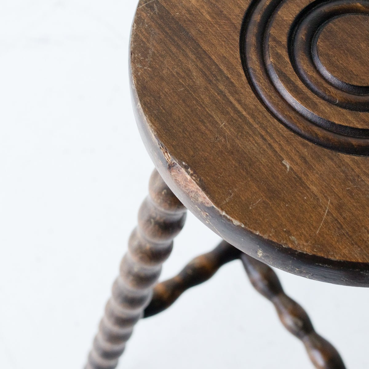 Vintage Tripod Stool - elsie green - furniture