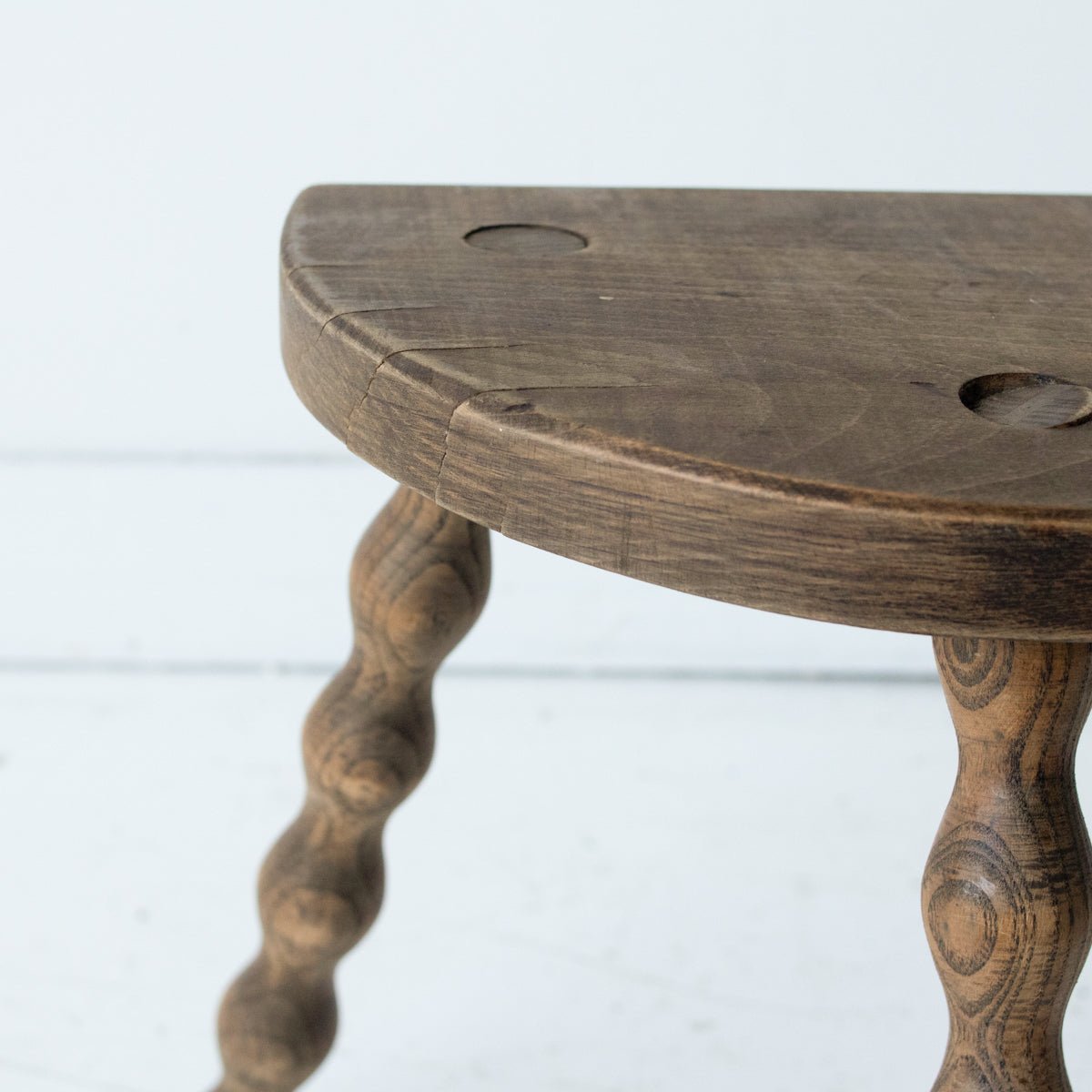 Vintage Tripod Stool - elsie green - furniture
