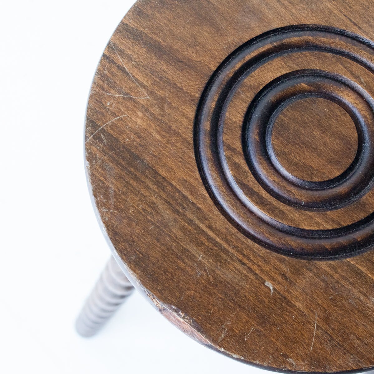 Vintage Tripod Stool - elsie green - furniture