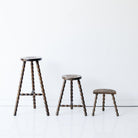 Vintage Tripod Stool - elsie green - furniture