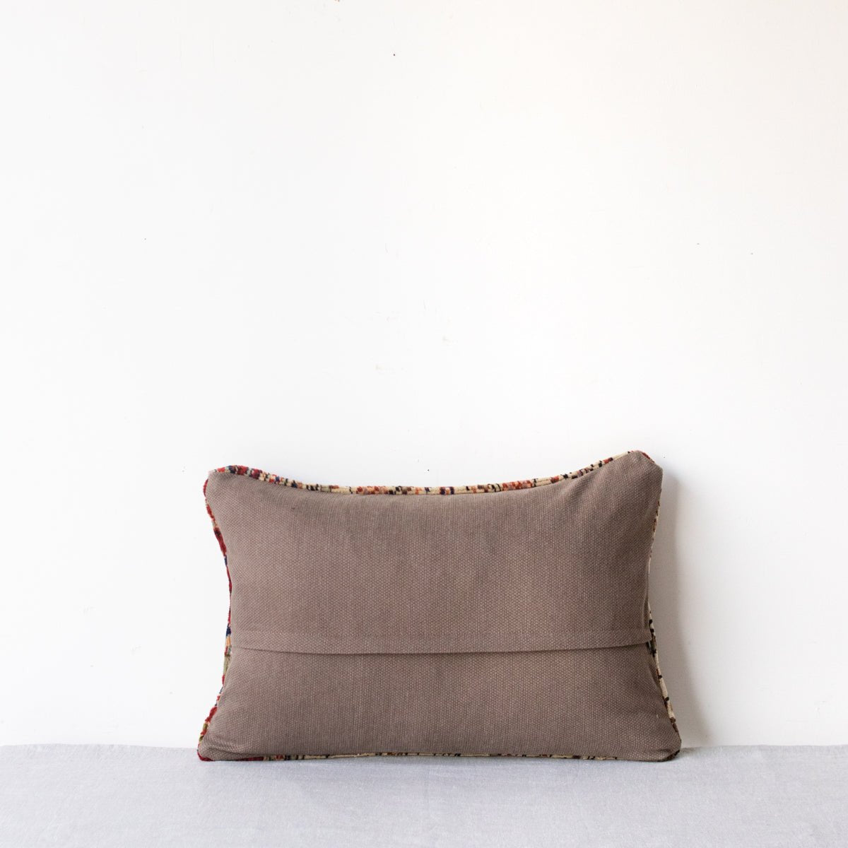 Vintage Tufted Rug Pillow | Croix - elsie green - textiles