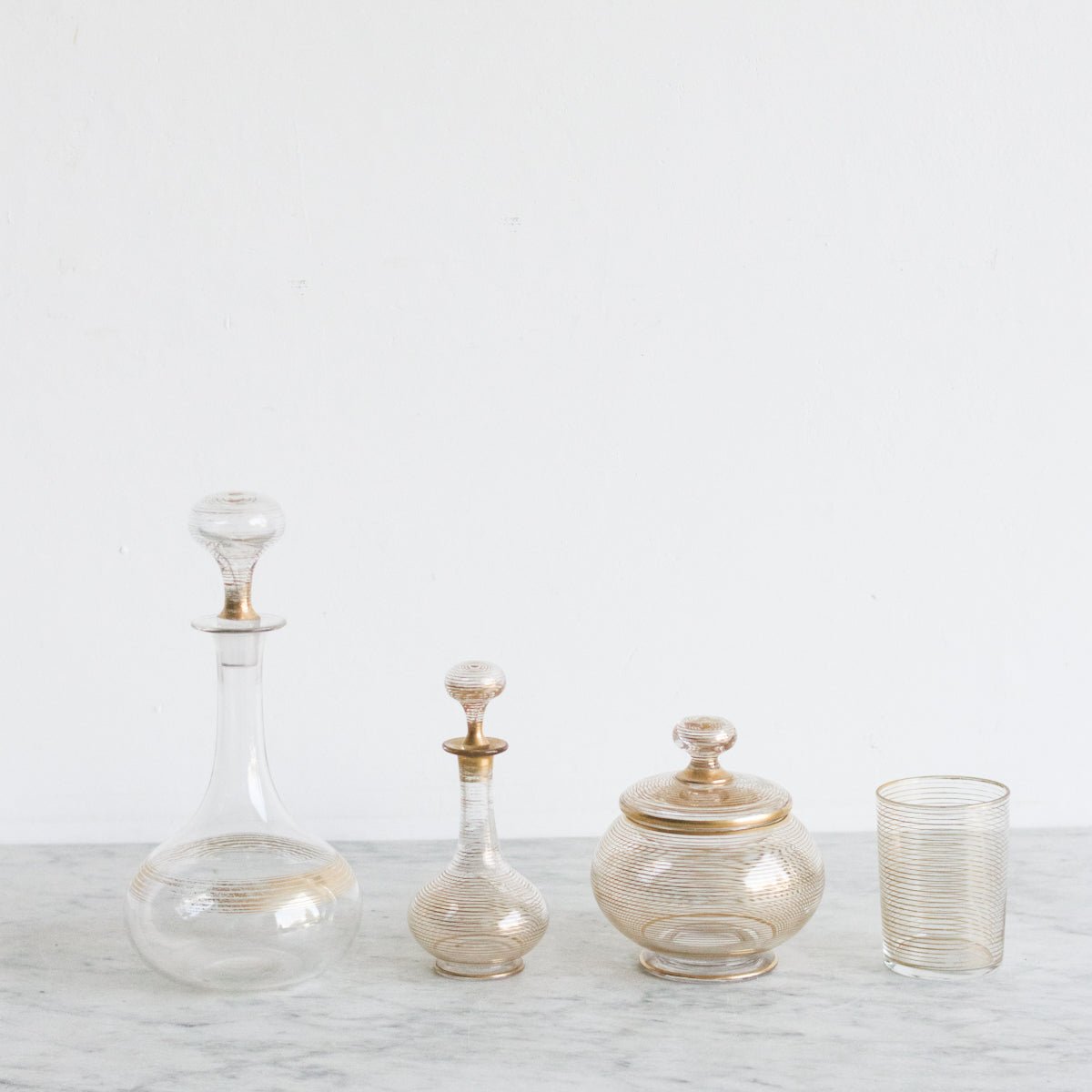 Vintage Vanity Bottle Collection | la goutte d’eau - elsie green - The French Kitchen