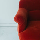 Vintage Velvet Crapud Sofa | Brick Velvet - elsie green - Furniture