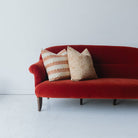 Vintage Velvet Crapud Sofa | Brick Velvet - elsie green - Furniture