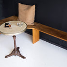 Vintage Walnut Banquette - elsie green - furniture