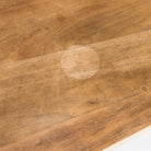 Vintage Walnut Banquette - elsie green - furniture