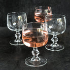 Vintage Wine Glass Set Of 4 - elsie green - The French Kitchen