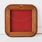 Vintage Wood and Brass Mirror - elsie green - decor