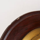 Vintage Wood and Brass Mirror - elsie green - decor