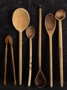 Vintage Wood Spoon Set of 5 - elsie green - French Kitchen