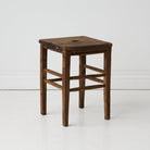 Vintage Wood Stool - elsie green - furniture