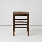 Vintage Wood Stool - elsie green - furniture