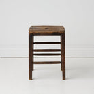 Vintage Wood Stool - elsie green - furniture
