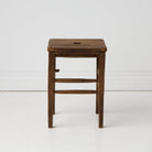 Vintage Wood Stool - elsie green - furniture