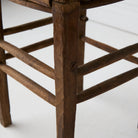 Vintage Wood Stool - elsie green - furniture