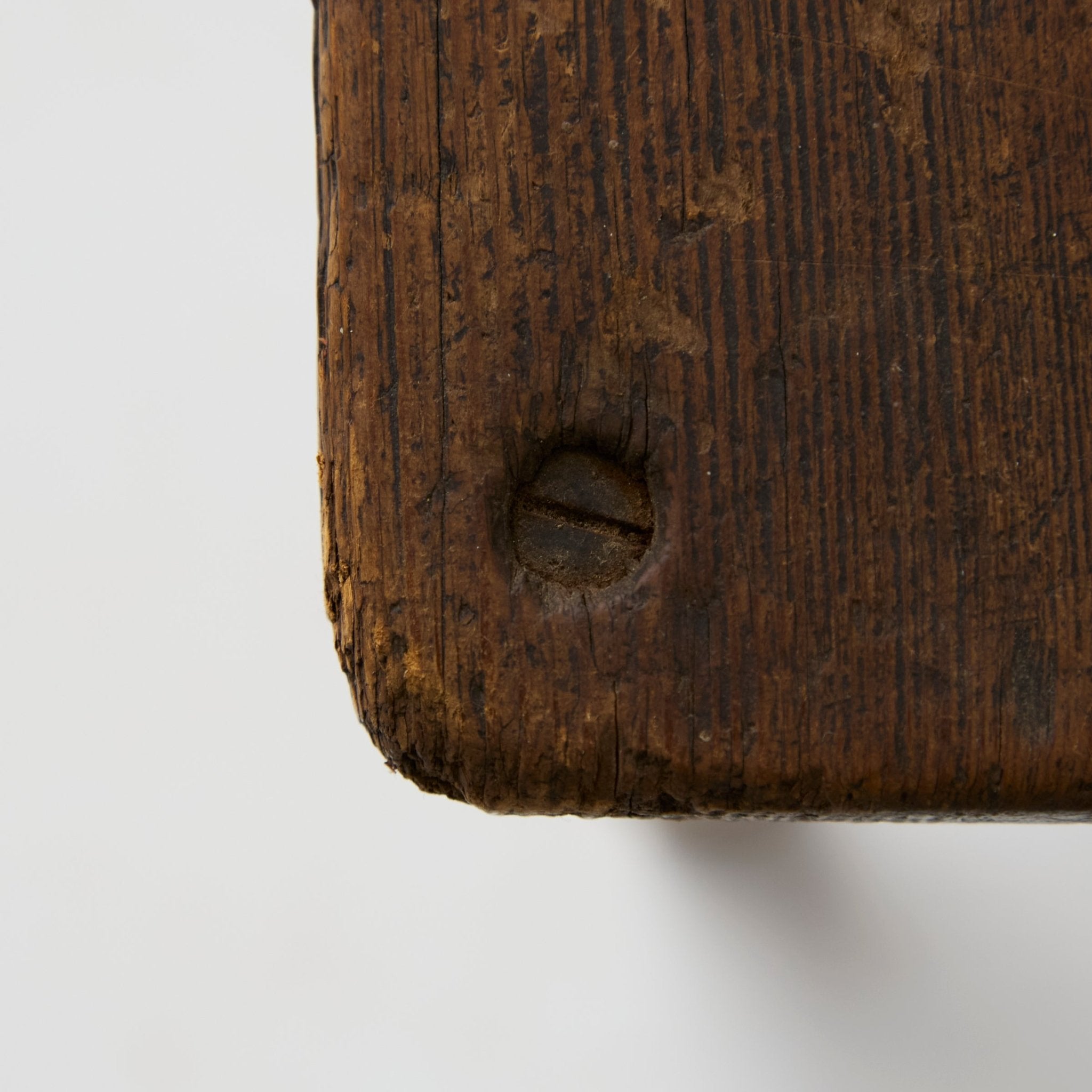 Vintage Wood Stool - elsie green - furniture