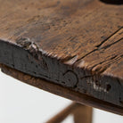 Vintage Wood Stool - elsie green - furniture