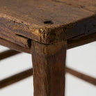 Vintage Wood Stool - elsie green - furniture