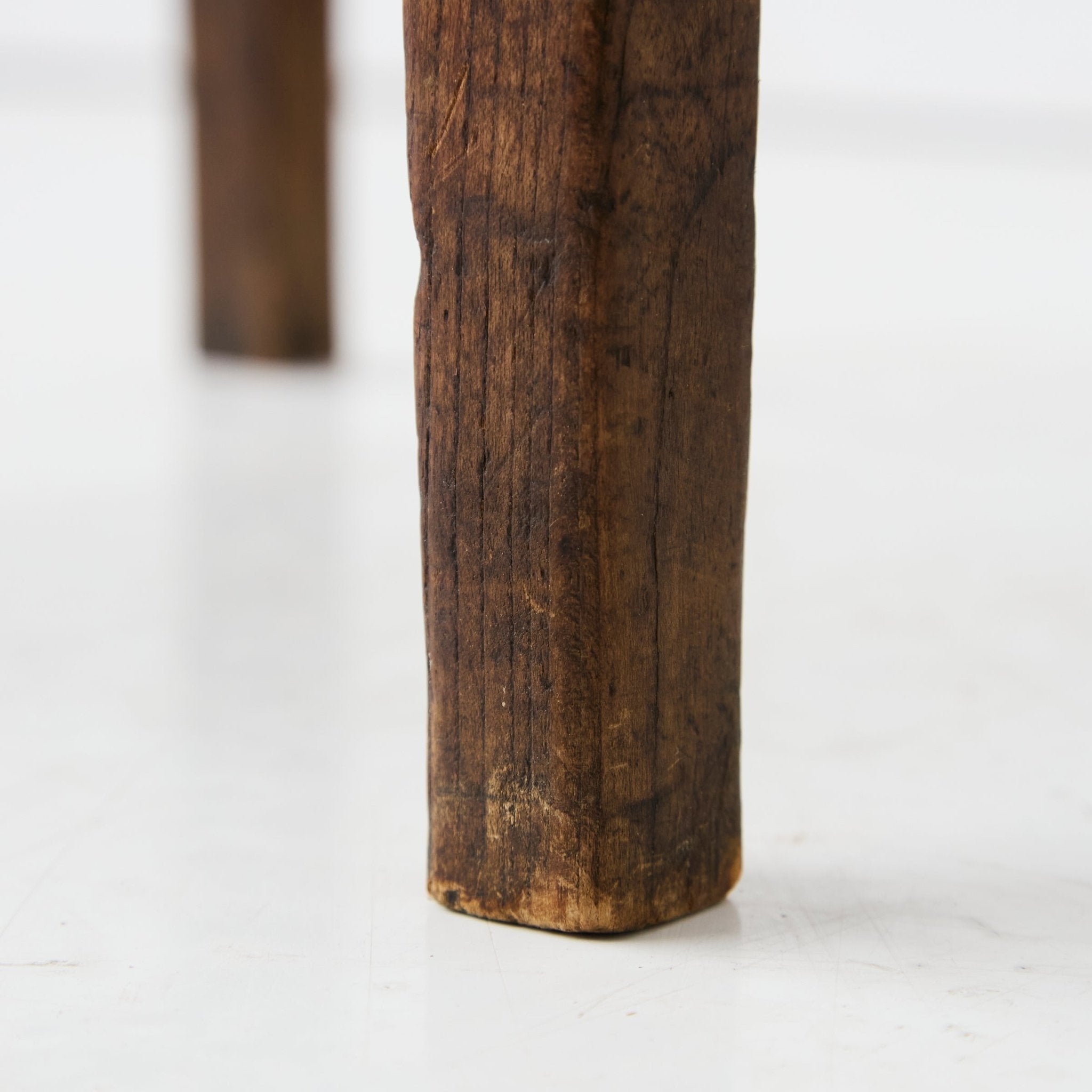 Vintage Wood Stool - elsie green - furniture