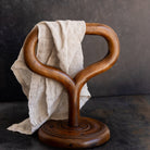 Vintage Wood Towel Ring - elsie green - decor