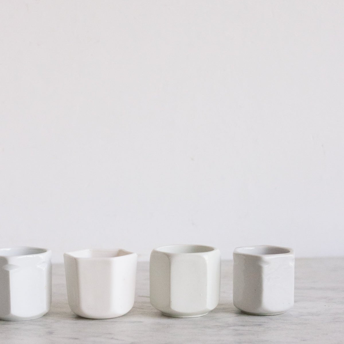 Vintage Yogurt Pot Set of 4 - elsie green - The French Kitchen