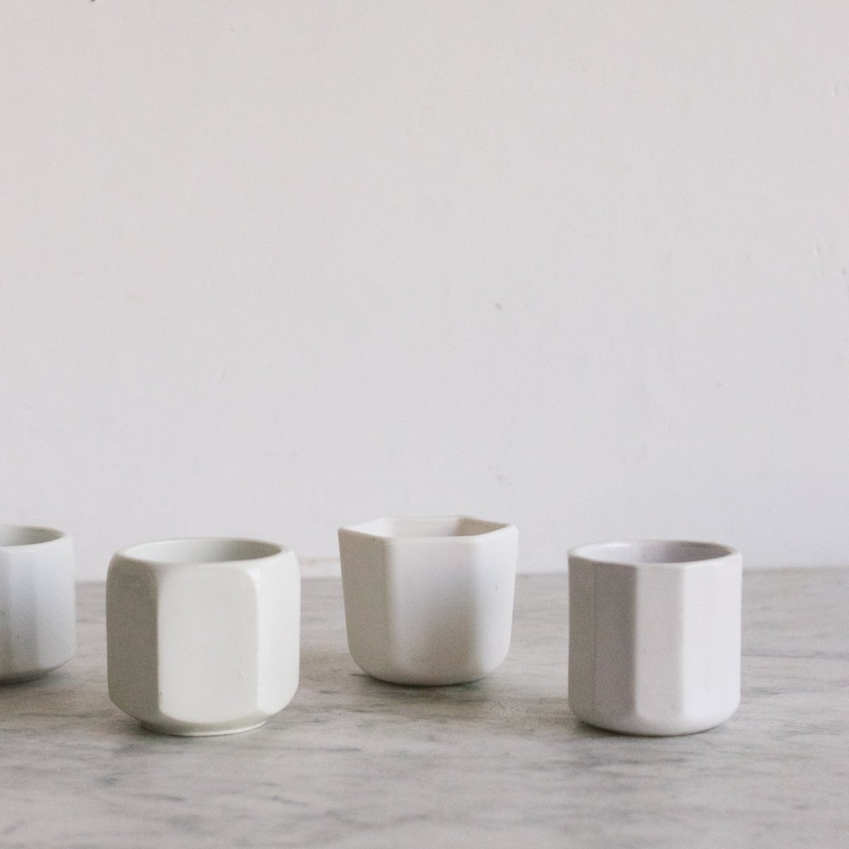 Vintage Yogurt Pot Set of 4 - elsie green - The French Kitchen