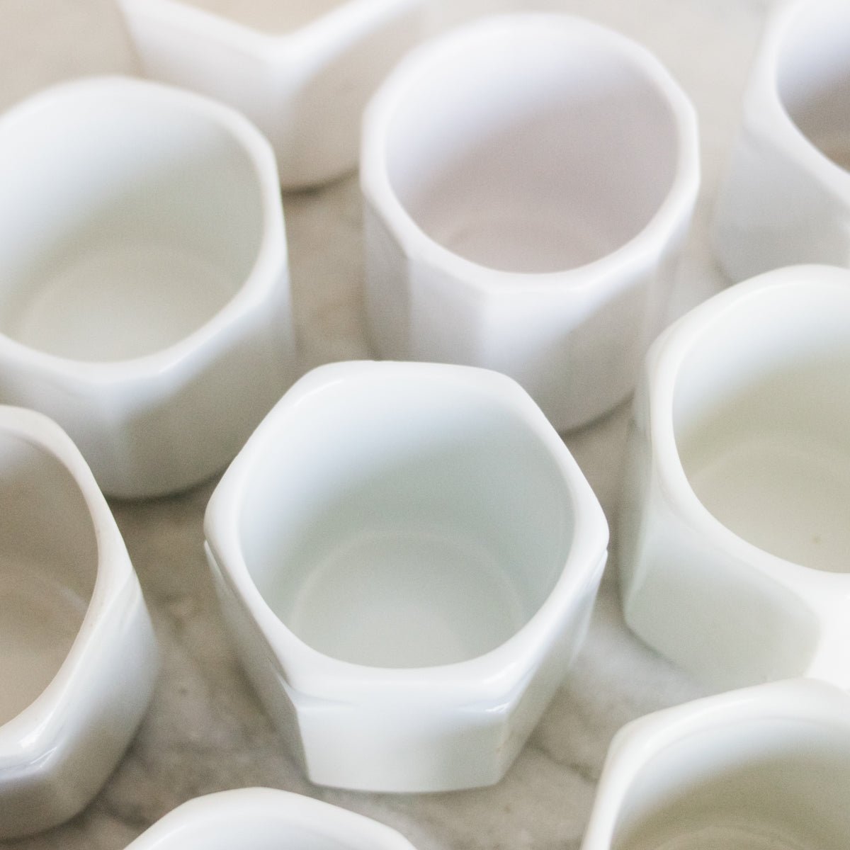 Vintage Yogurt Pot Set of 4 - elsie green - The French Kitchen