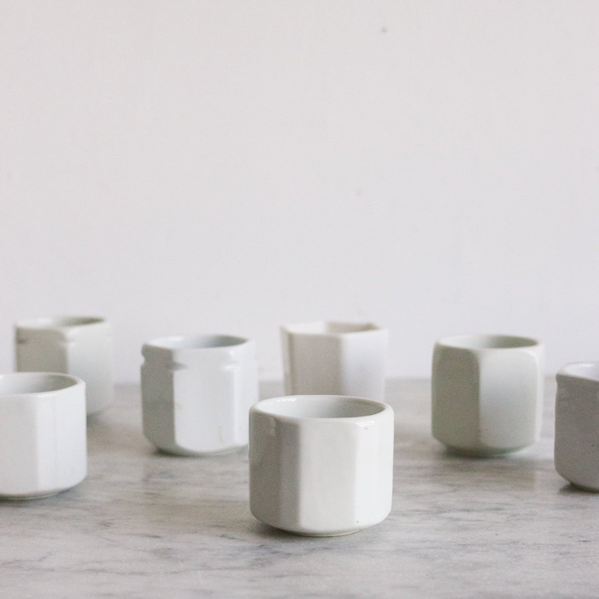 Vintage Yogurt Pot Set of 4 - elsie green - The French Kitchen