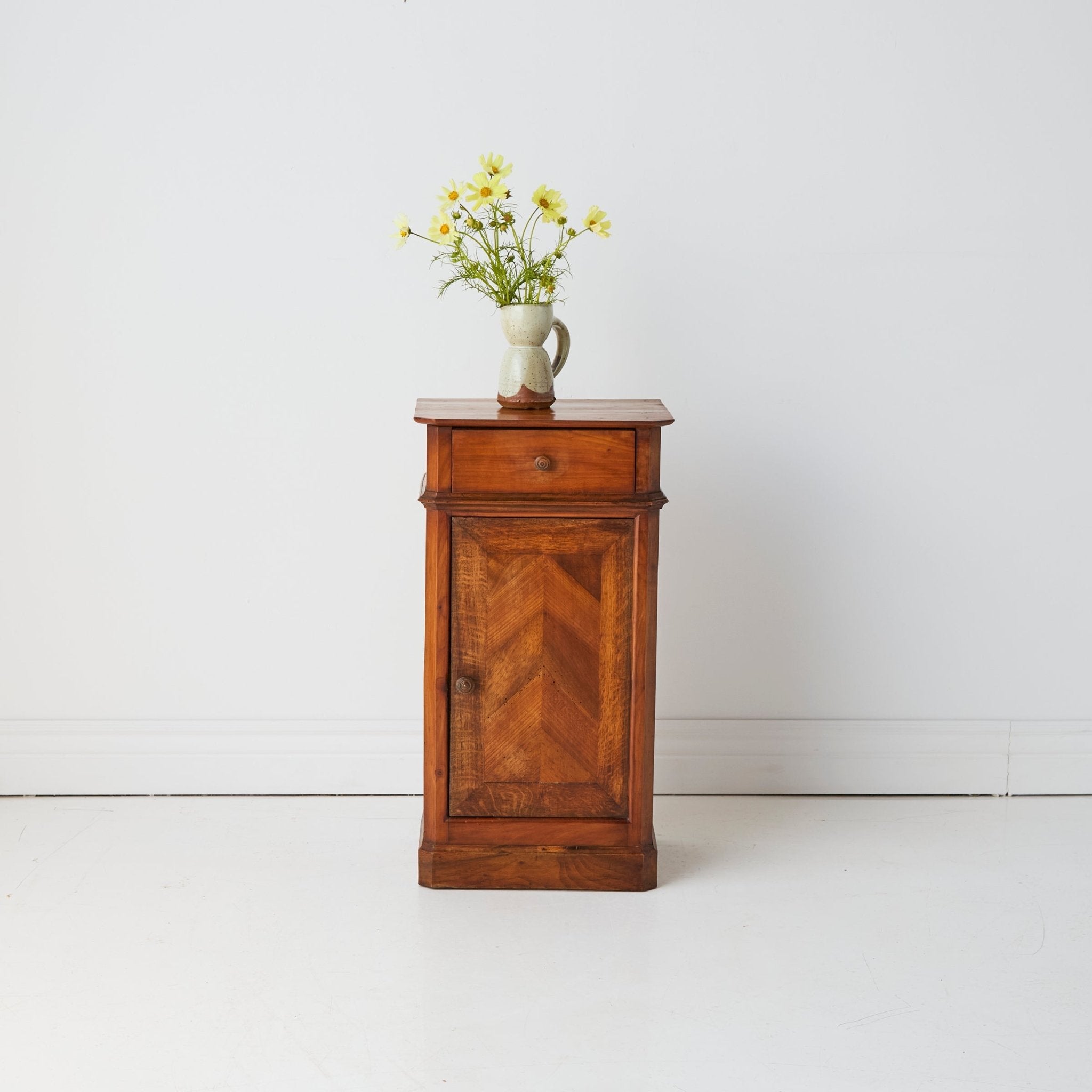 Walnut Bedside Table - elsie green - furniture