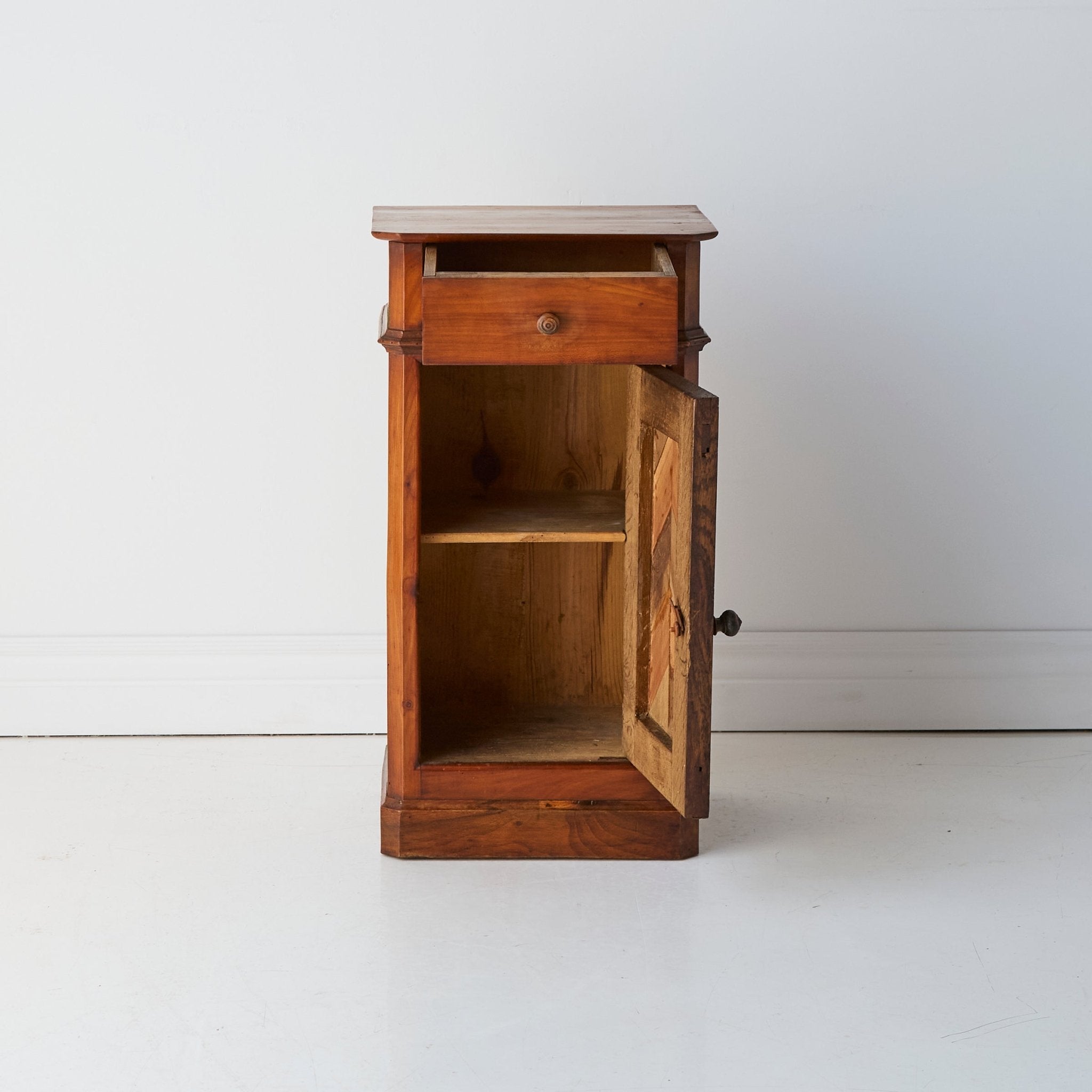Walnut Bedside Table - elsie green - furniture