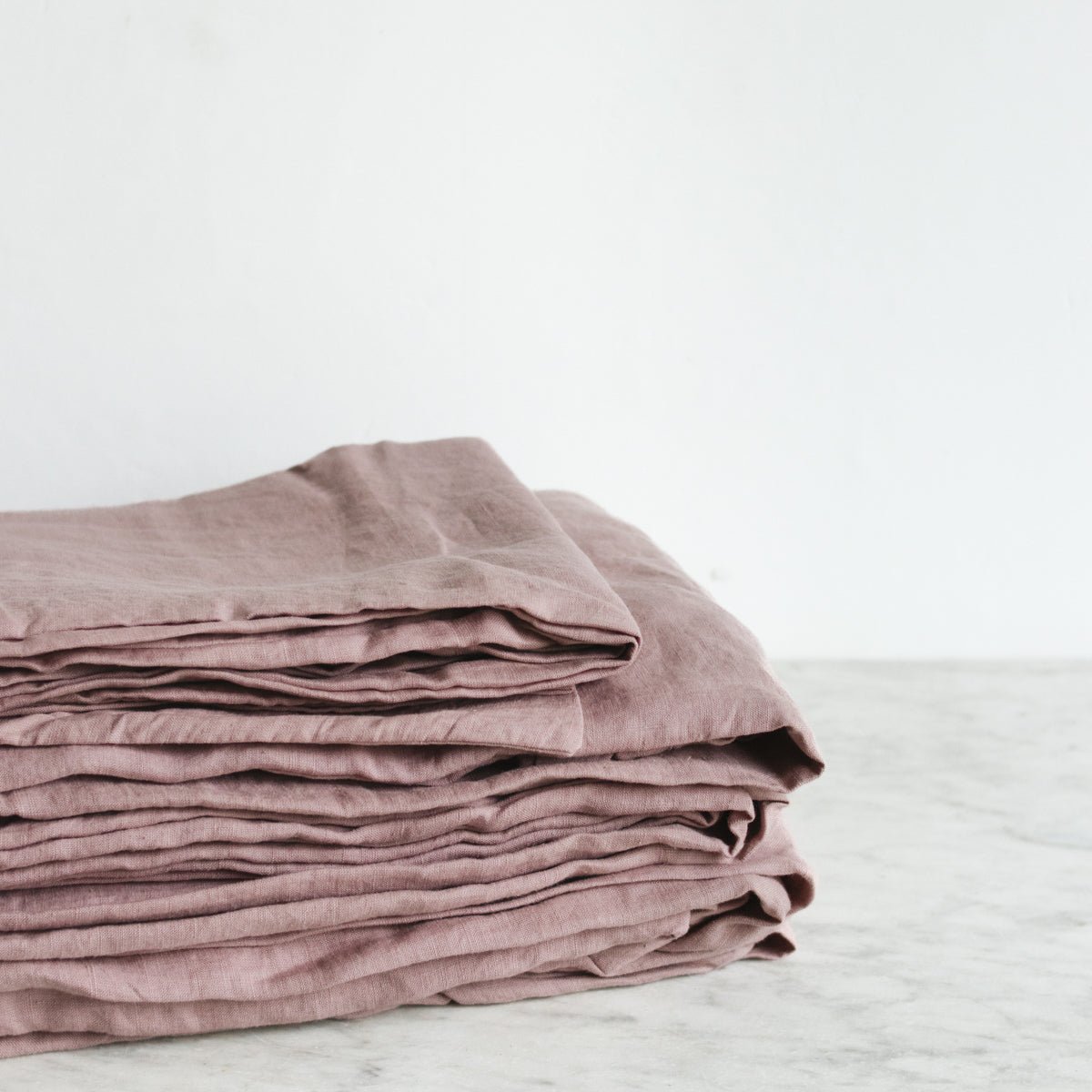 Washed Linen Sheet Set | Dusk - elsie green - Textiles