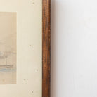 Watercolor with Boats and Fortress - elsie green - art