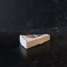 Wedge of Brie Blown Glass Ornament - elsie green - decor