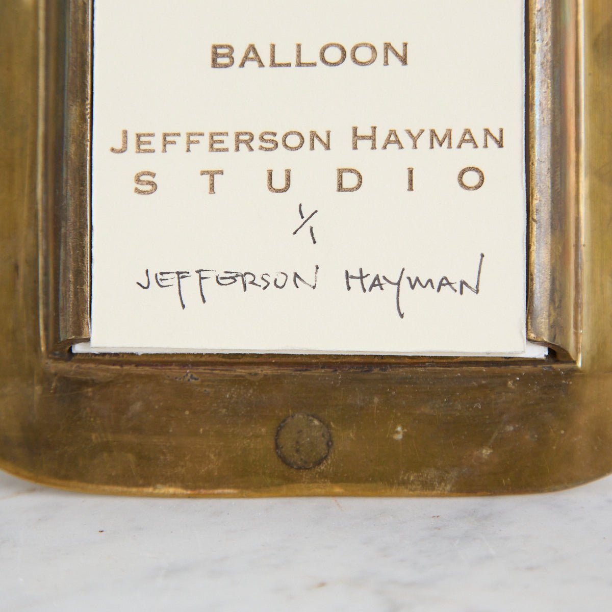 White Balloon | Jefferson Hayman - elsie green - art