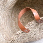 Wide Basket with Leather Handles - elsie green - Decor