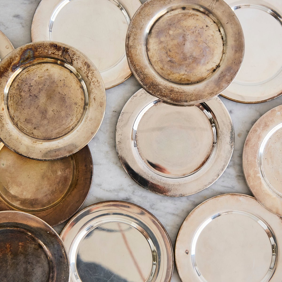Wm. A Rogers Silver Wine Coaster | The Patrck Orbe Collection - elsie green - the french kitchen