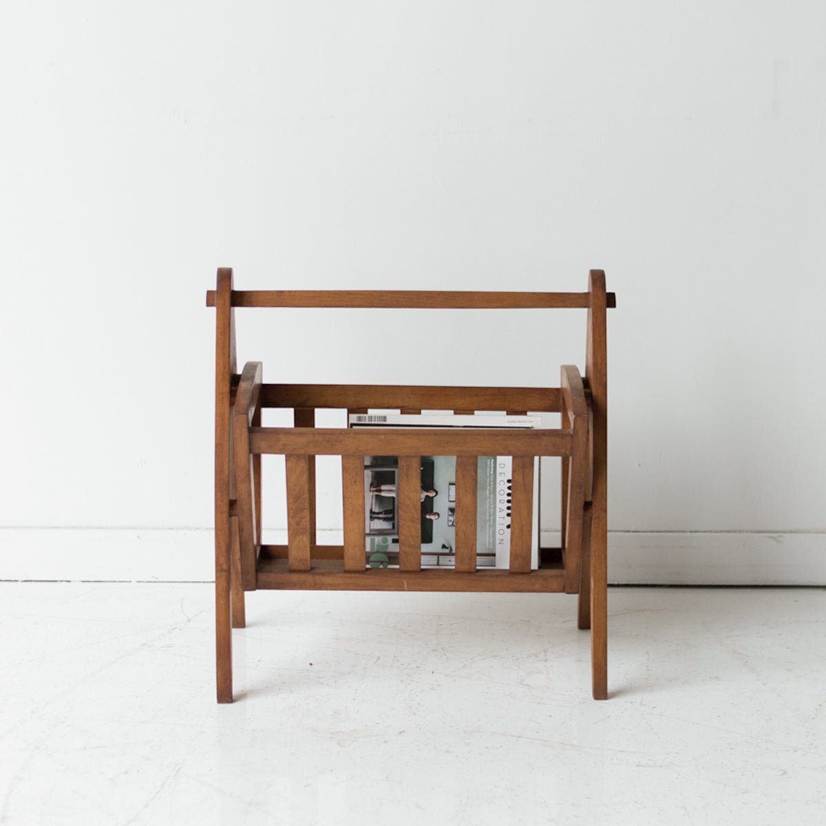 Wood Magazine Stand - elsie green - furniture