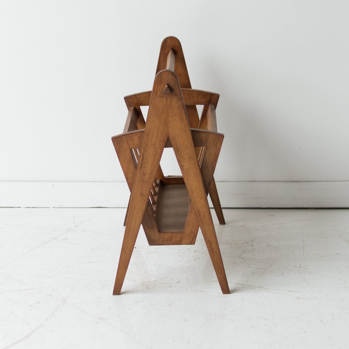 Wood Magazine Stand - elsie green - furniture
