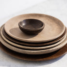 Wood Plate and Small Bowl Set of 6 Pieces - elsie green - the french kitchen