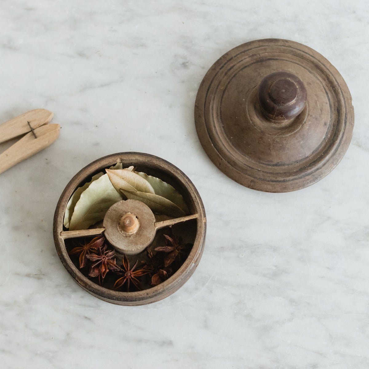 Wood Spice Box - elsie green - the french kitchen