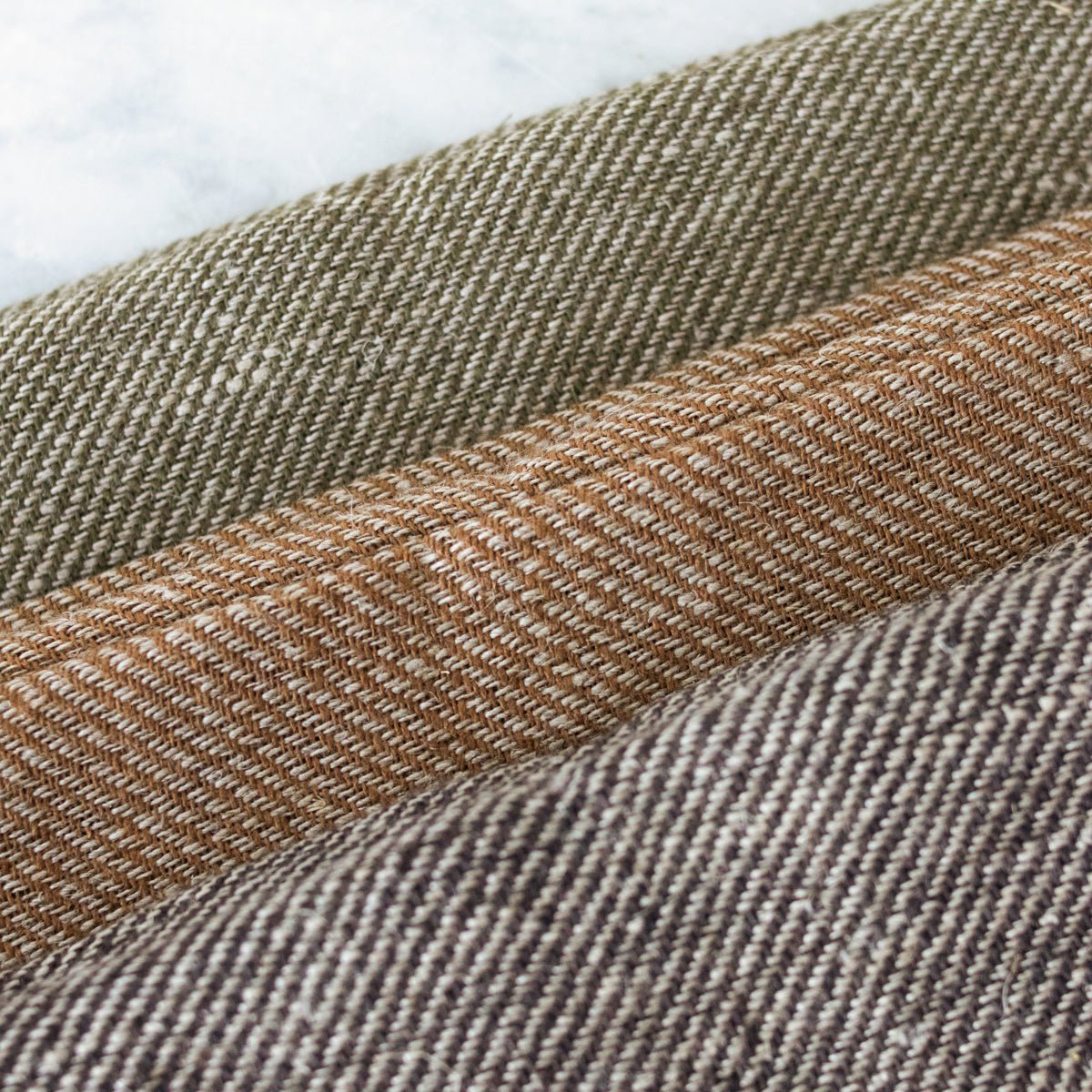 Woven Linen Throw - elsie green - textiles