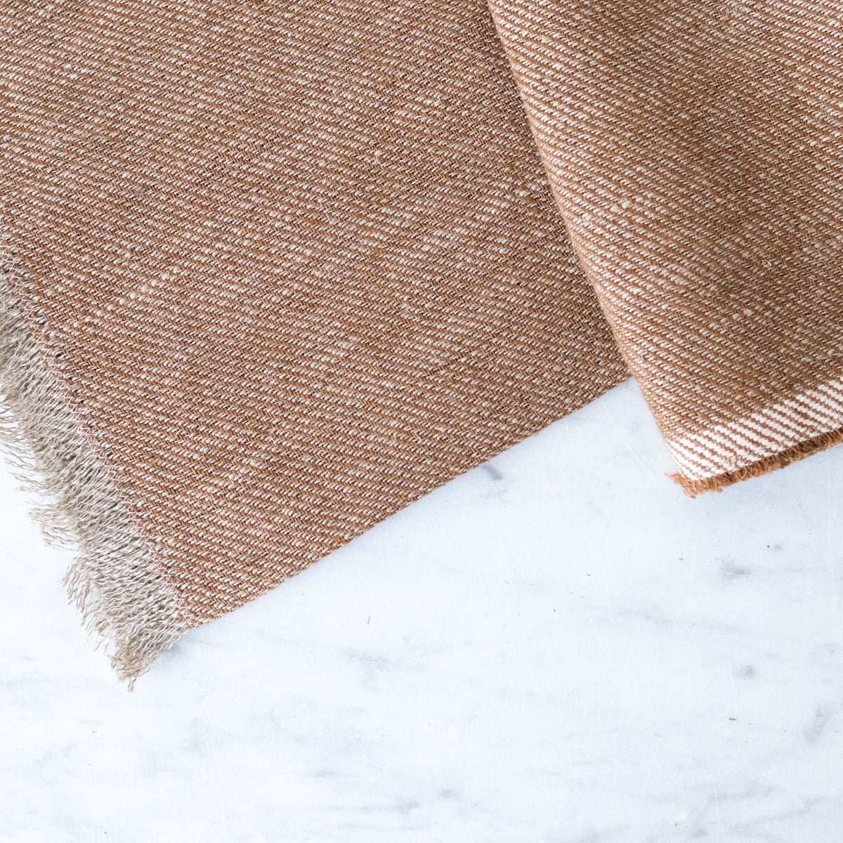 Woven Linen Throw - elsie green - textiles