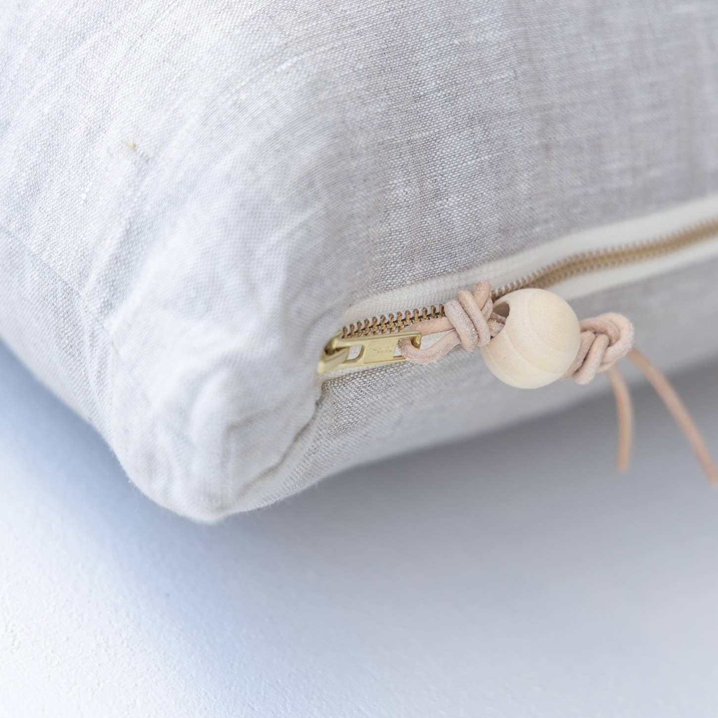 XXX Linen Pillow - elsie green - textiles