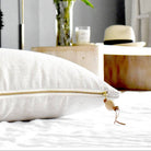 XXX Linen Pillow - elsie green - textiles