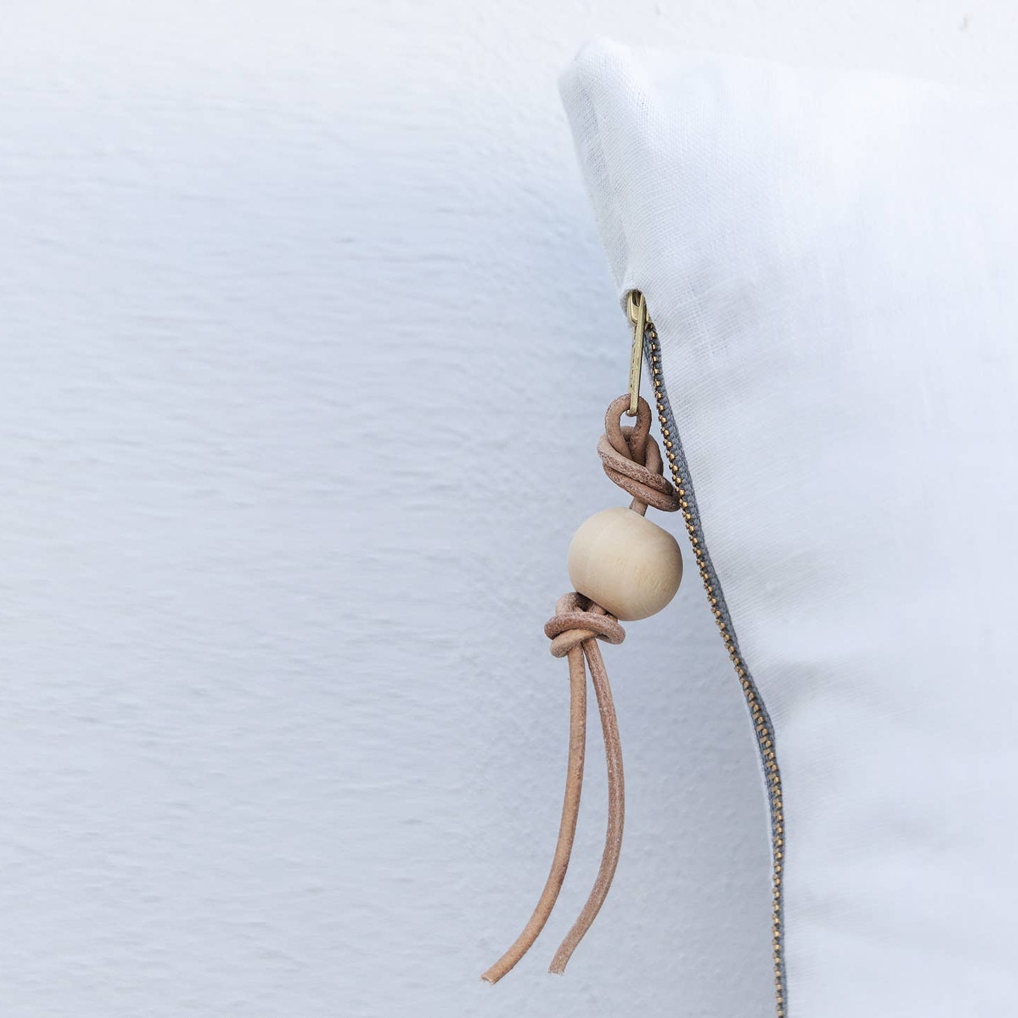 XXX Linen Pillow - elsie green - textiles