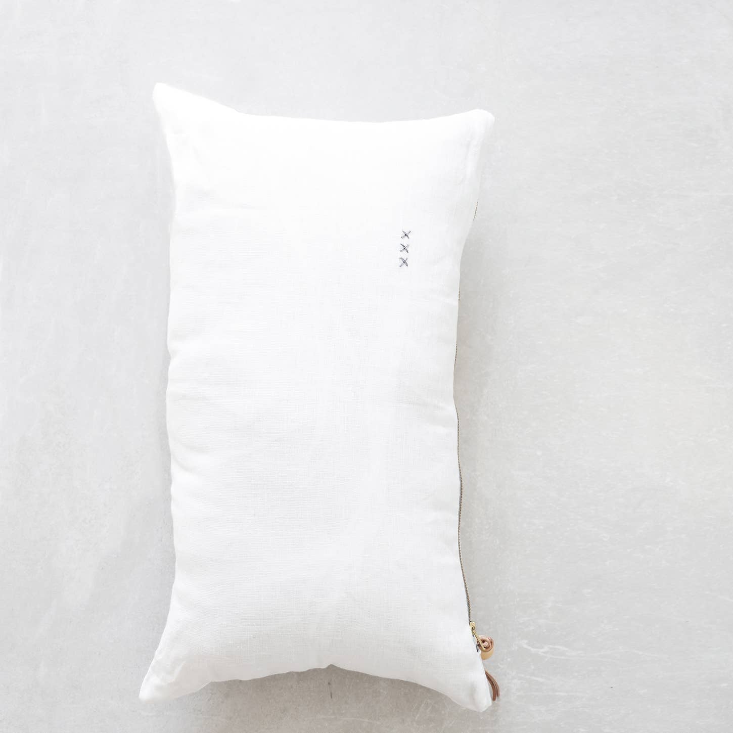 XXX Linen Pillow - elsie green - textiles