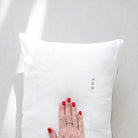 XXX Linen Pillow - elsie green - textiles