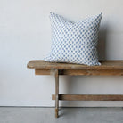 Hand Block Printed Pillow Cover | Juliette Indigo - elsie green
